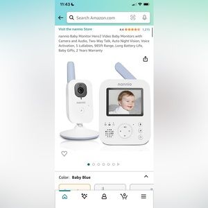 Nannio Baby Monitor